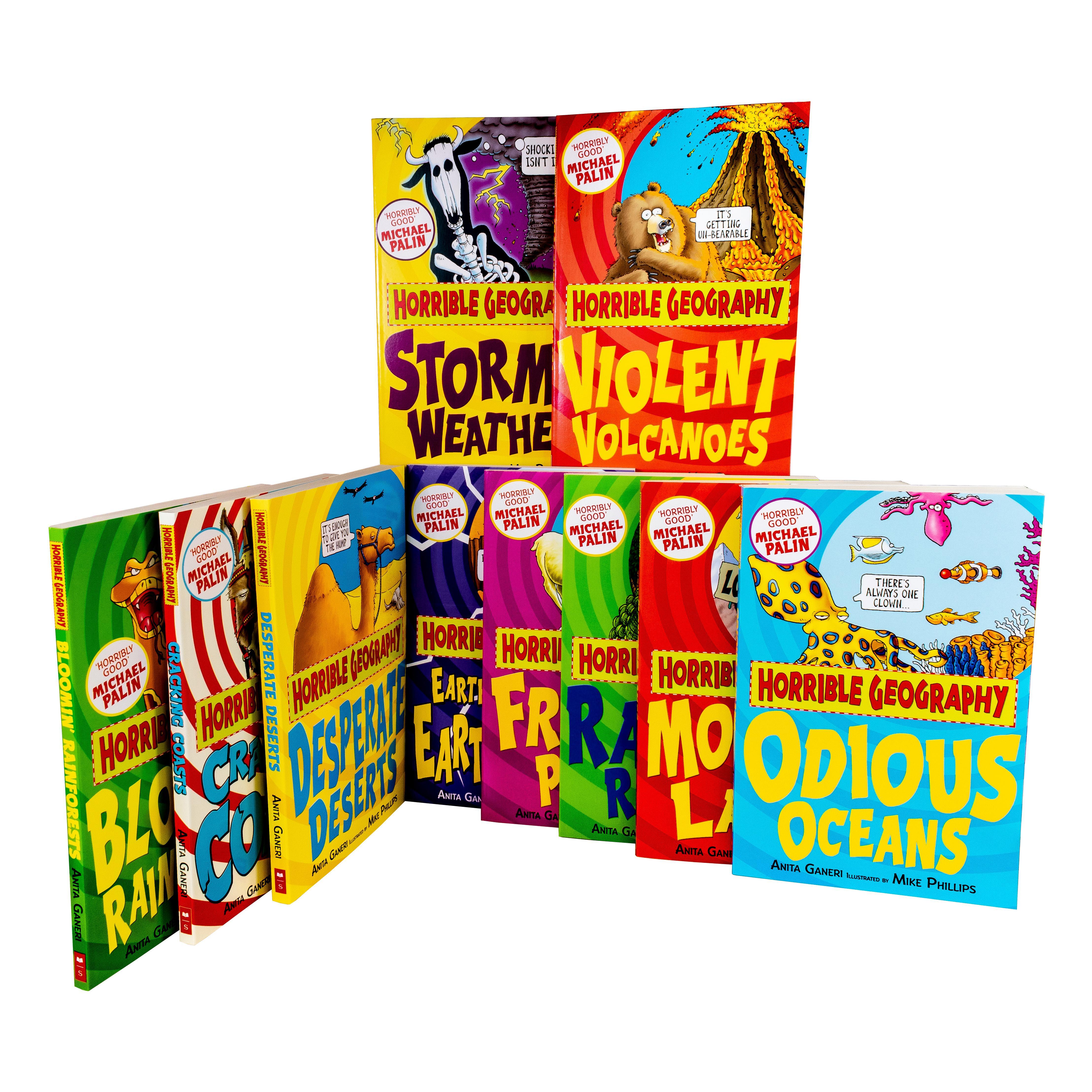 Horrible Geography 10 Books Collection By Anita Ganeri