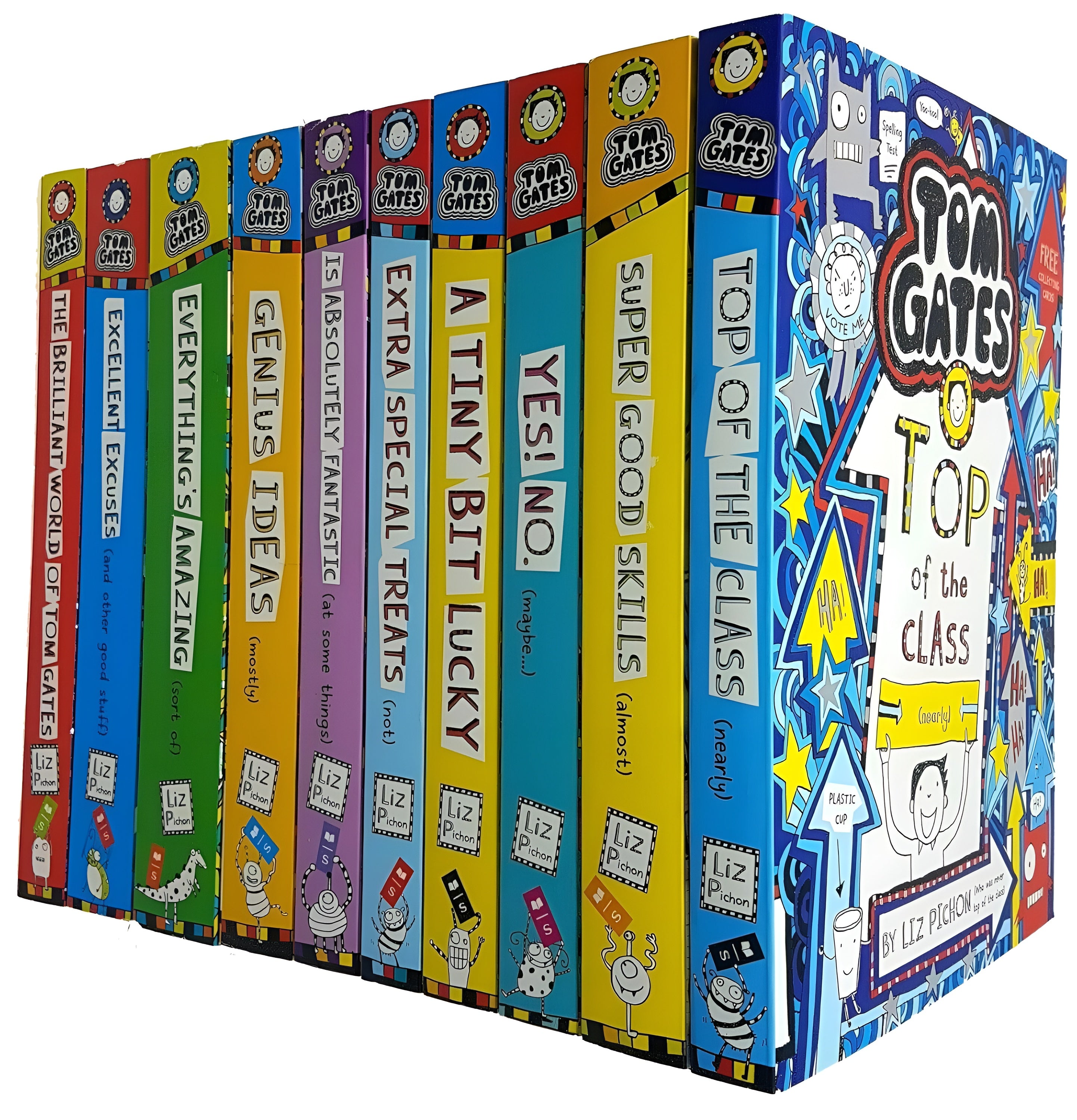 Tom Gates Book Collection – 10 Books