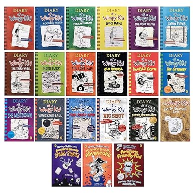 Diary of a Wimpy Kid Box Set - 22 Books