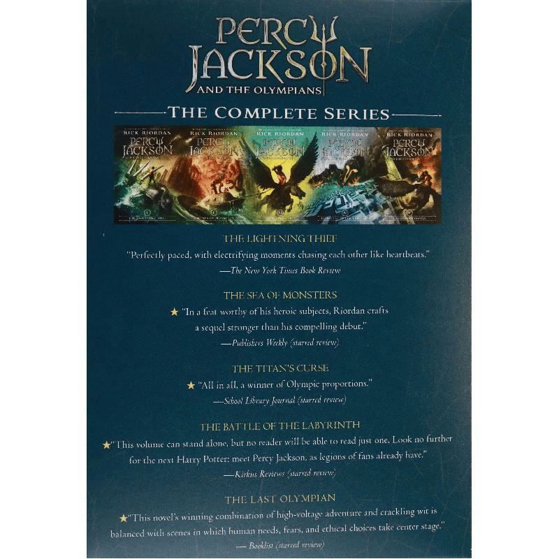 Percy Jackson and The Olympians (5 Books/Box Set)