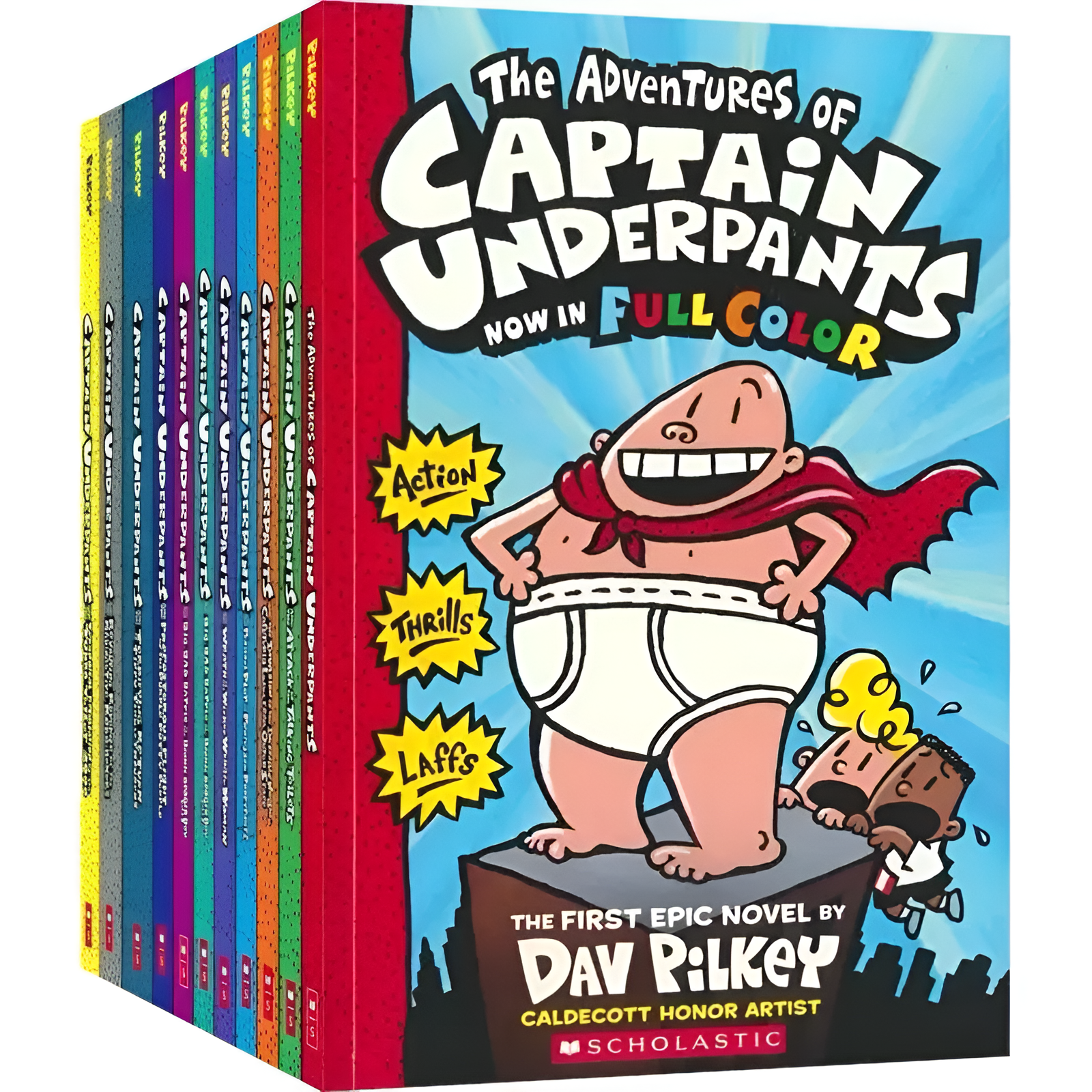 Captain Underpants Collection - 12 Books