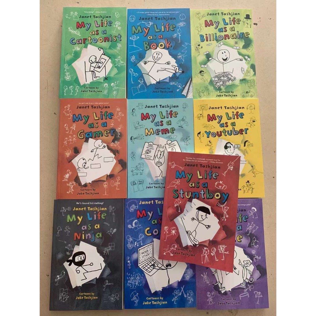 My Life as a ... Series by Janet Tashjian (10 Books)