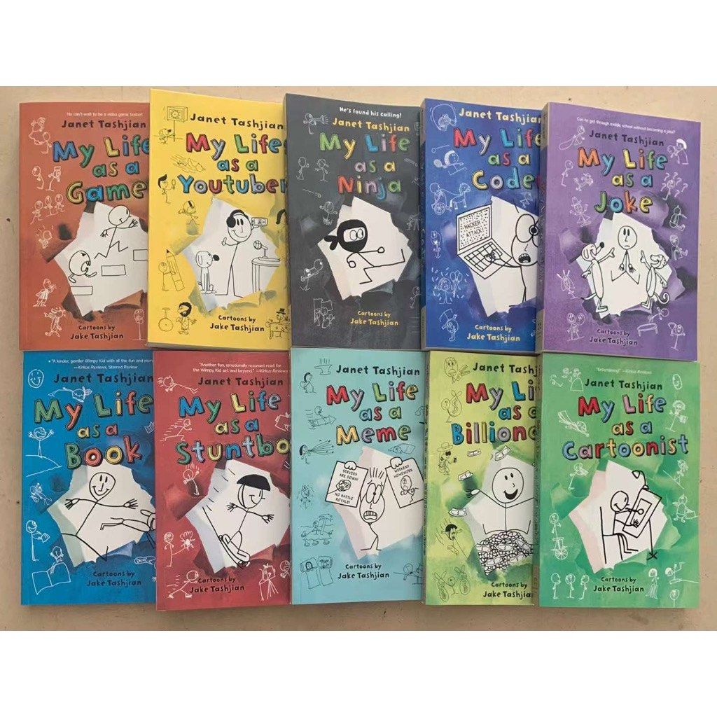 My Life as a ... Series by Janet Tashjian (10 Books)