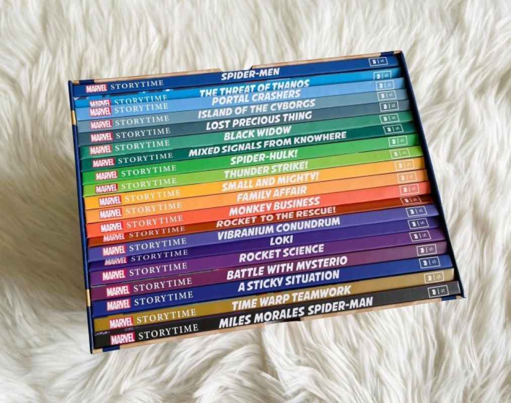 Marvel Storytime Library: Includes 20 Storybooks Box Set