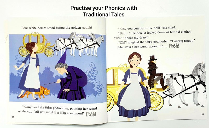 Practise your phonics with traditional tales 21 books – justbook