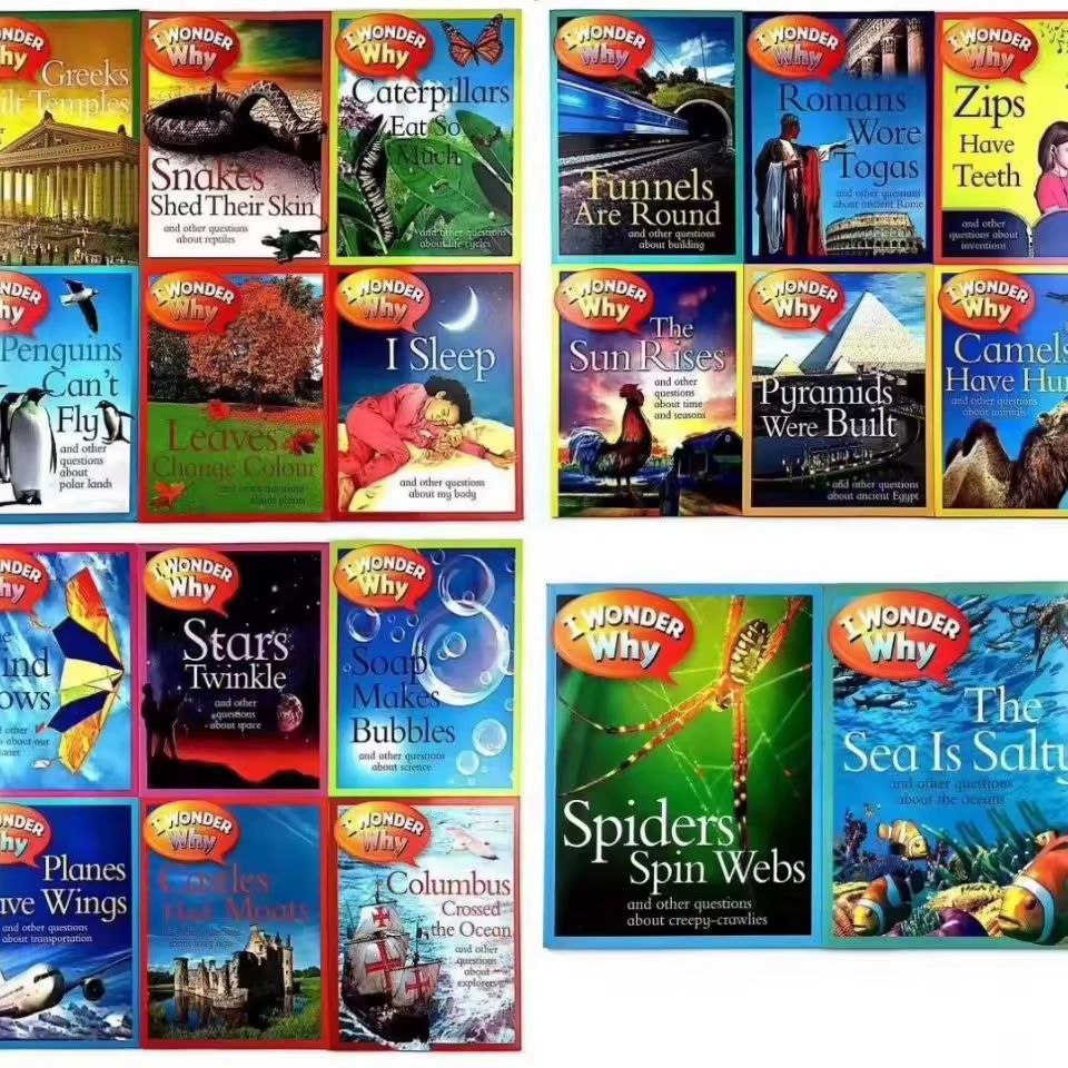 I Wonder Why Series - 24 Books