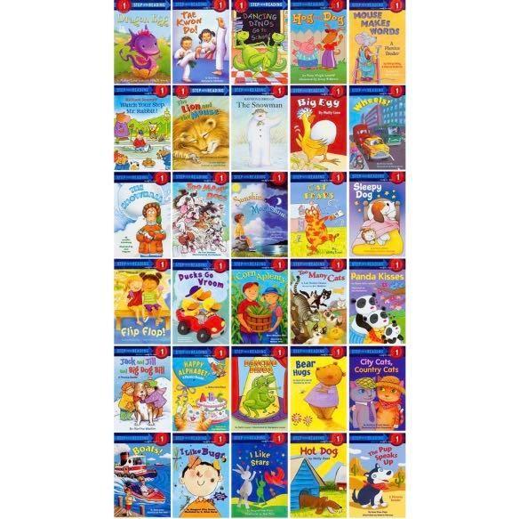 Step Into Reading level (1-5)