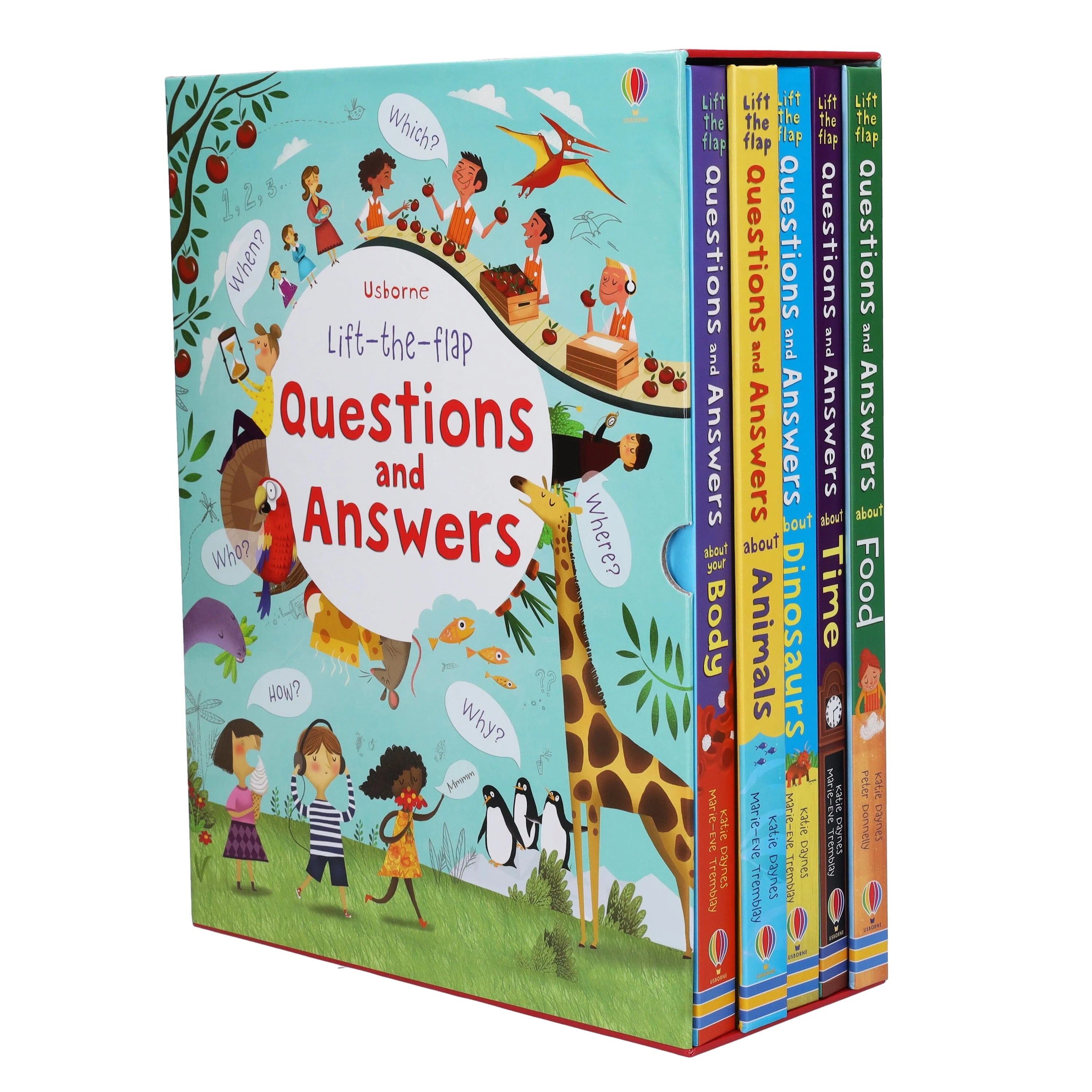 Lift-the-flap Questions and Answers by Katie Daynes 5 Books Box Set