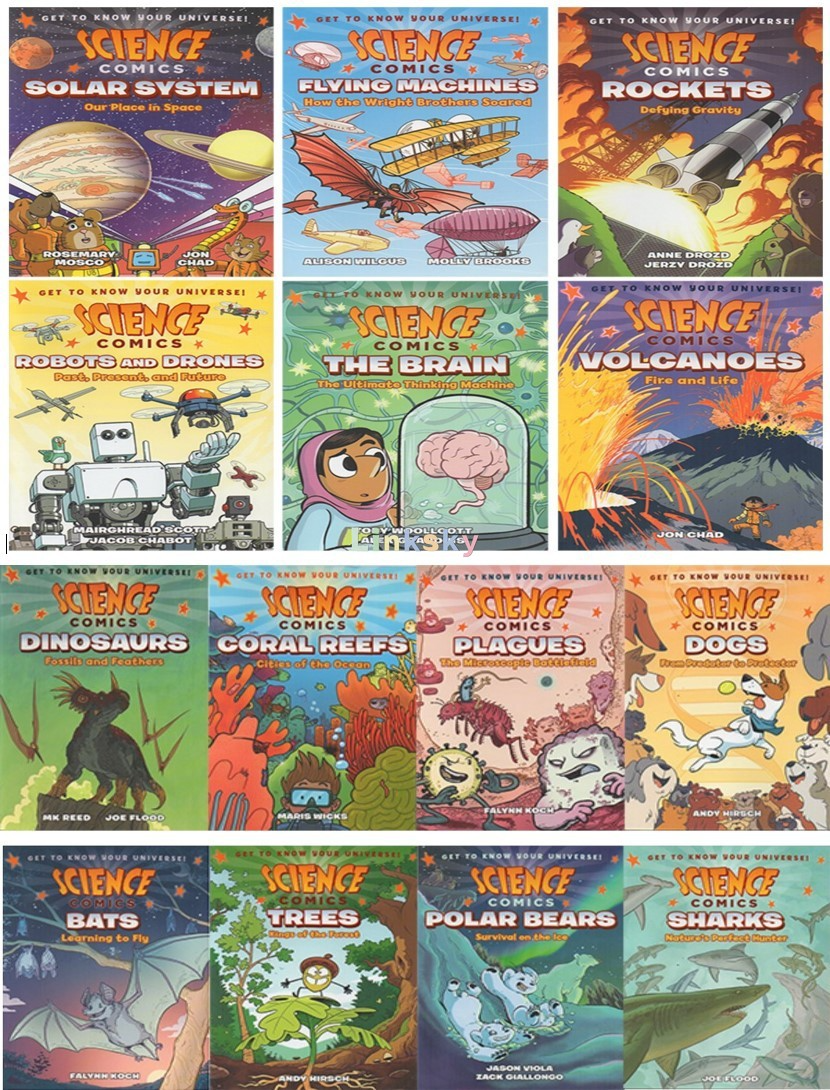 Science Comics series 22 books