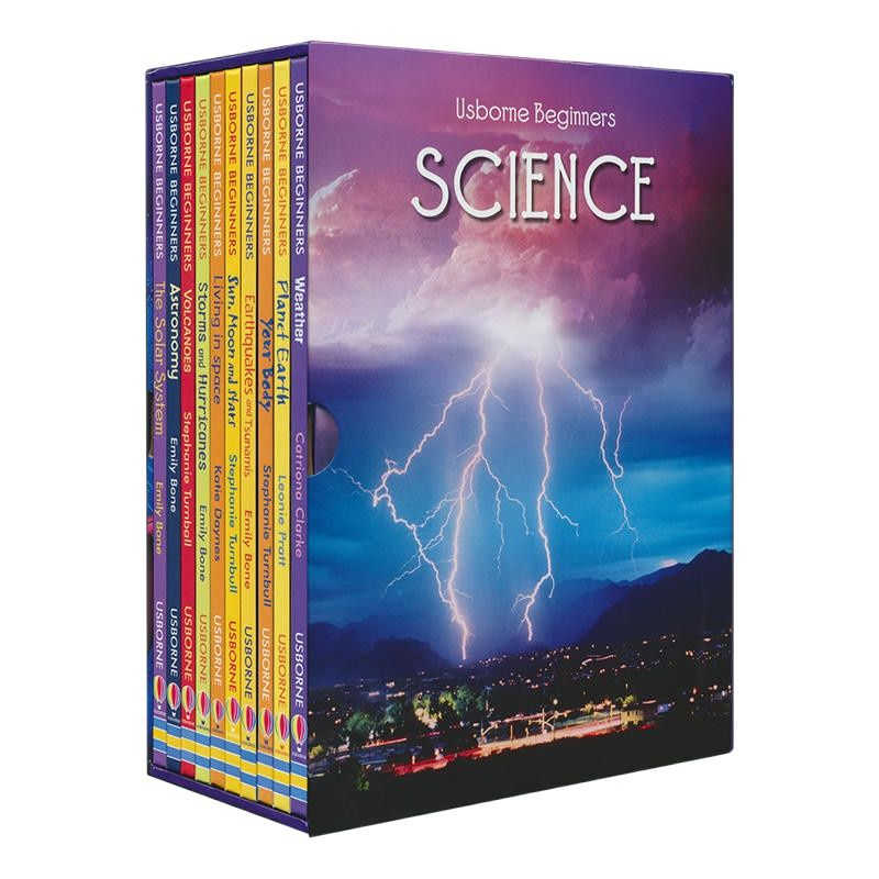 Usborne Beginners Science 10 Book Collection