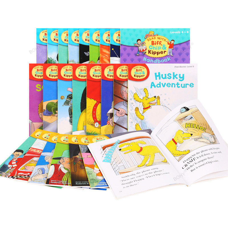 Oxford Read with Biff, Chip and Kipper Levels 4-6 Collection (25 Books)