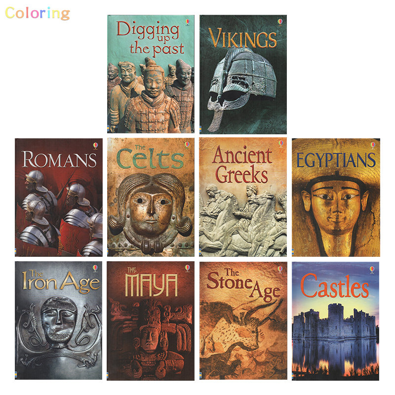 USBORNE BEGINNERS HISTORY 10 books