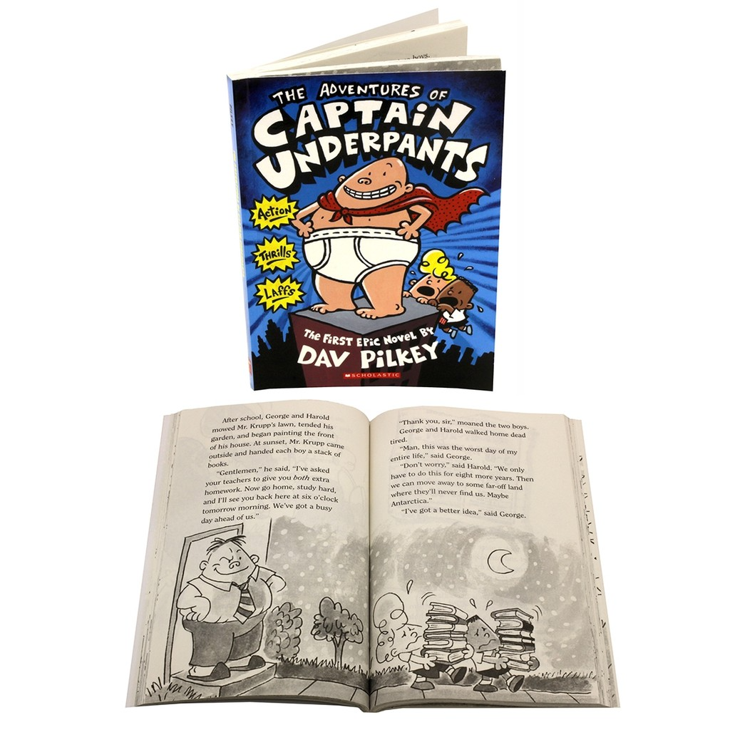 Captain Underpants 12 Books – justbook