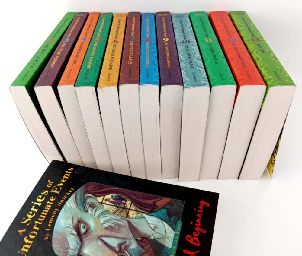 A Series of Unfortunate Events Books Collection Lemony Snicket 13 Books Set
