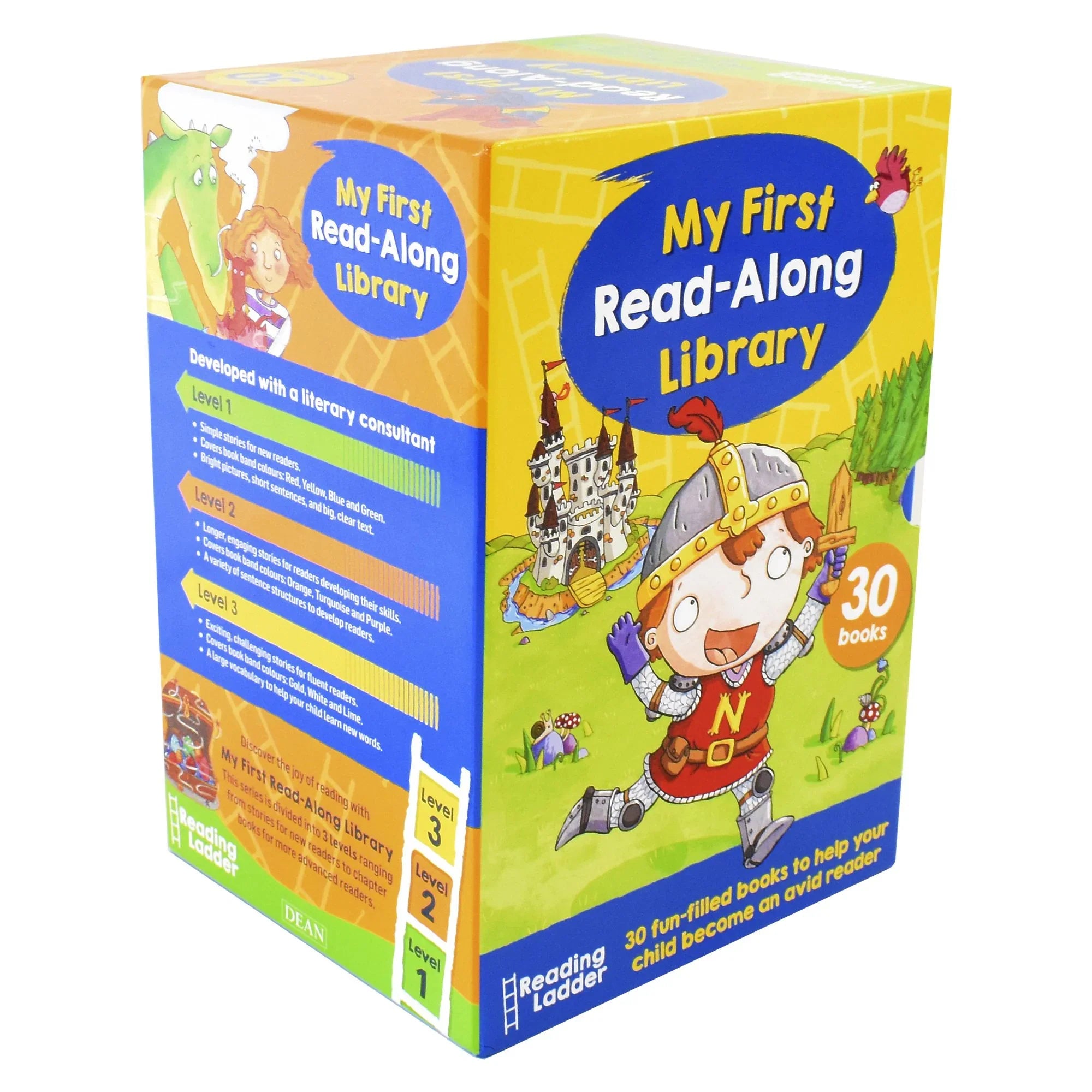 My First Read-Along Library 30 Books Box Set Level 1-3