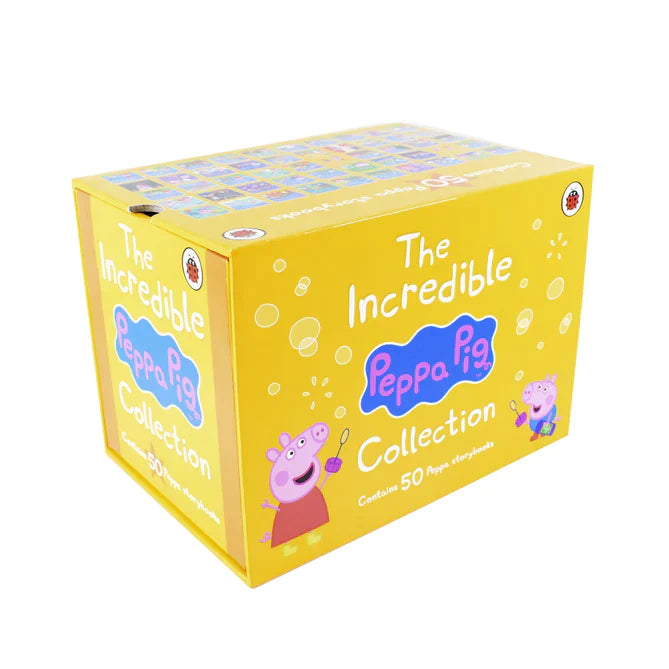 The Incredible Peppa Pig Collection 50 Books Box Set By Ladybird