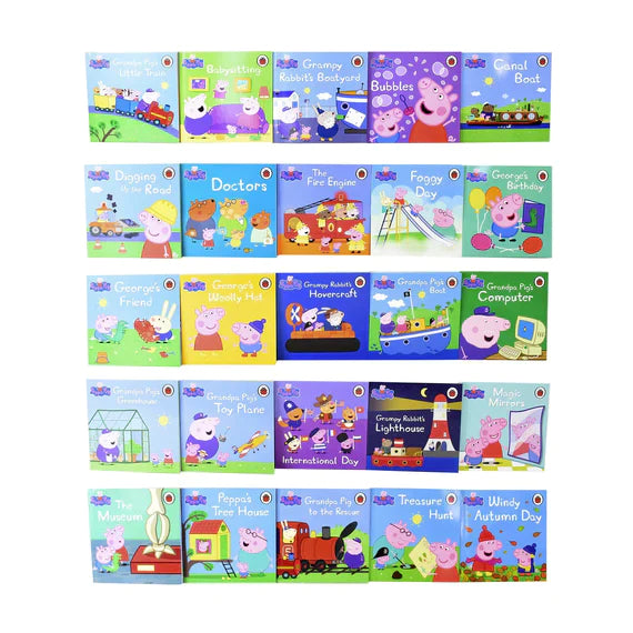 The Incredible Peppa Pig Collection 50 Books Box Set By Ladybird