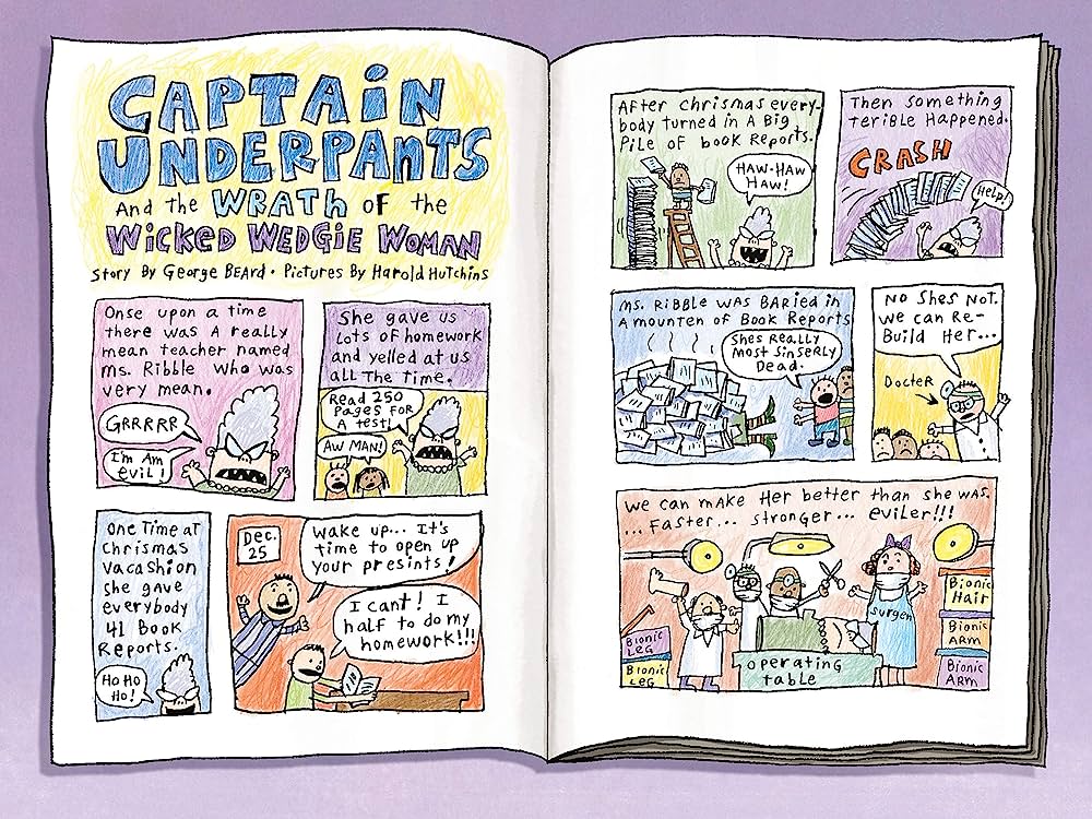 Captain underpants in full Color 13 books set