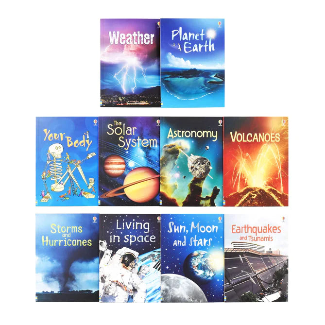 Usborne Beginners Science 10 Book Collection