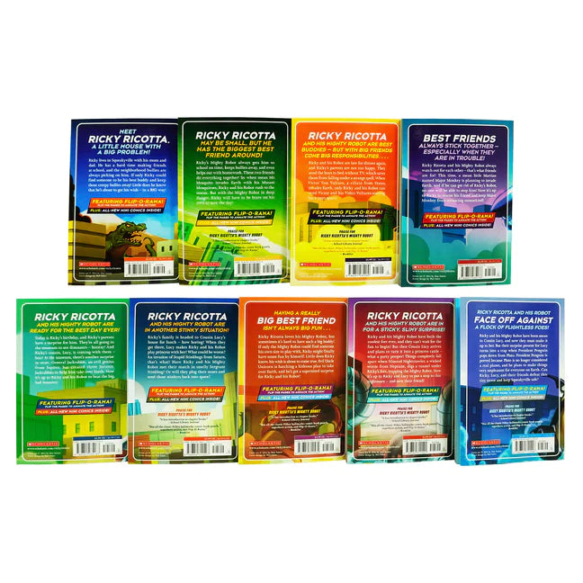 Ricky Ricotta’s Mighty Robot – 9-Book