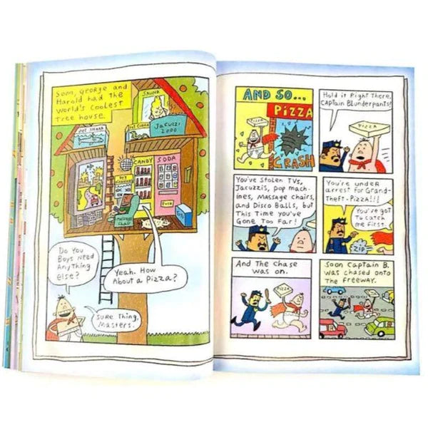 Captain underpants in full Color 13 books set