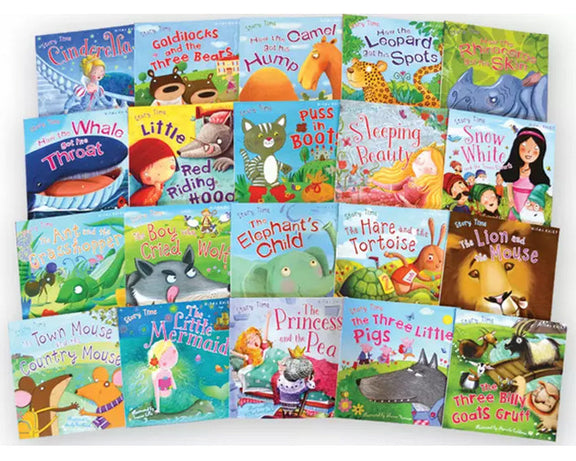 Miles Kelly My Story Time Collection 20 Book Set – Justbook