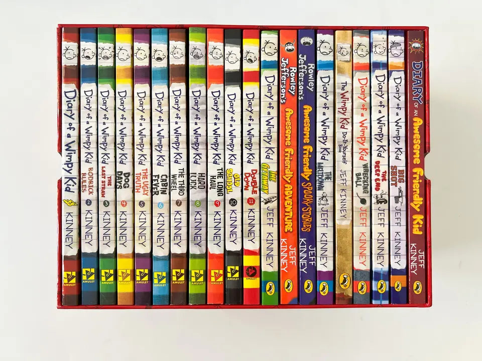 Diary of a Wimpy Kid 22冊セット A Library of a Wimpy Kid 1-22 Boxed Set for Kids,22 Books