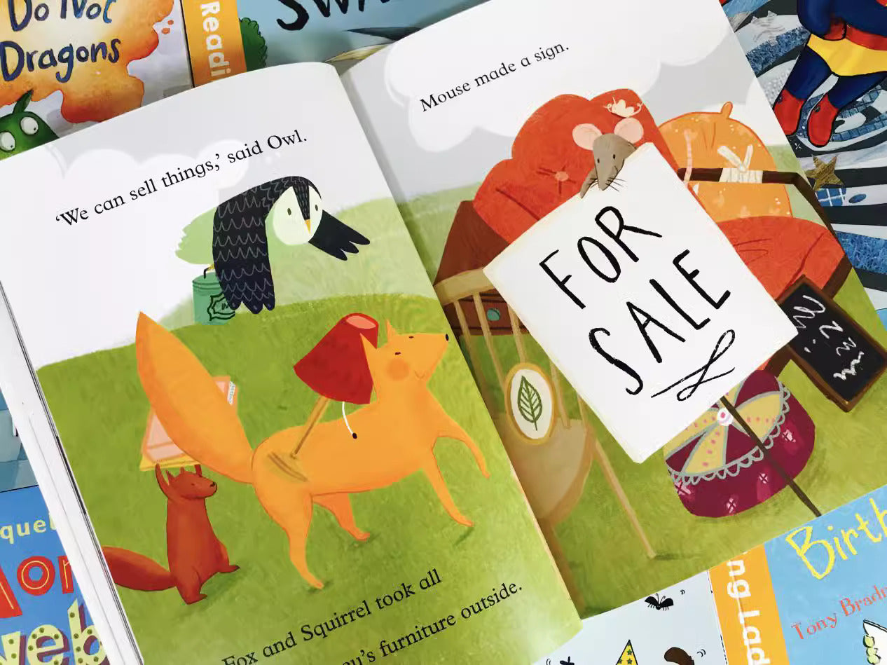 My First Read-Along Library 30 Books Box Set Level 1-3