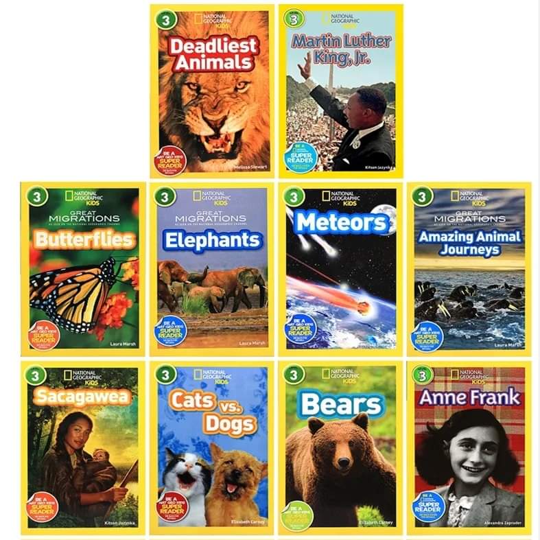National Geographic kids - cats vs dogs 22 books ( level3 )