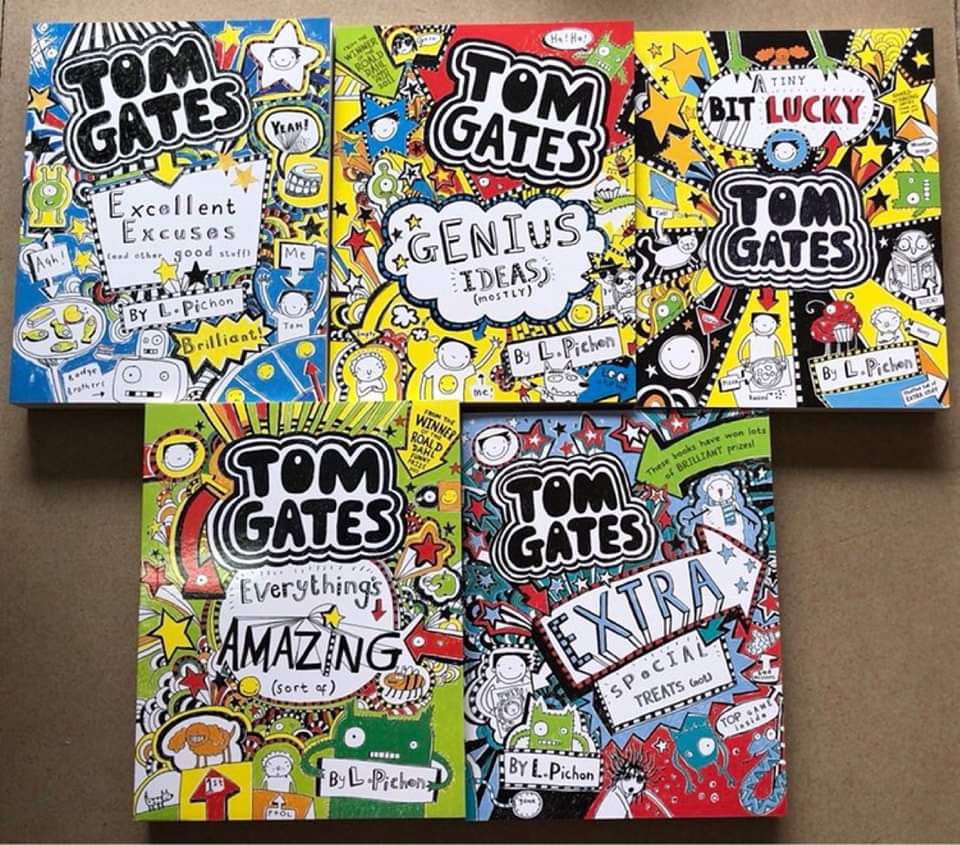 Tom Gates Series 1 & 2: 10 Books Collection Set By Liz Pichon