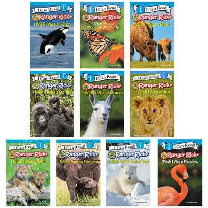 I Can Read Level 1 (Ranger Rick )8 books