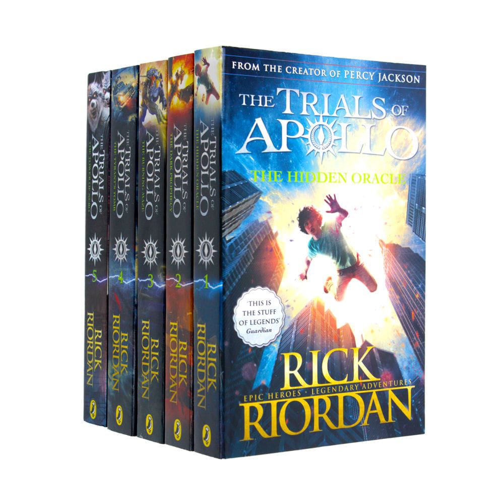 Trials of Apollo Series Rick Riordan Collection 5 Books Set